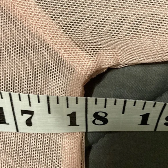 Forever 21 Sheer Pink Long Sleeve Top L Like New - Picture 5 of 6